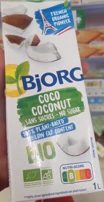 Coco sans sucres