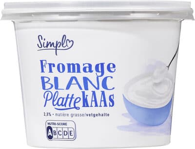 Fromage Blanc Plattekaas