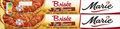 Pâte à tarte brisée - Pur beurre