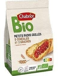 Petits pains grillés aux 5 céréales et 2 graines - BIO