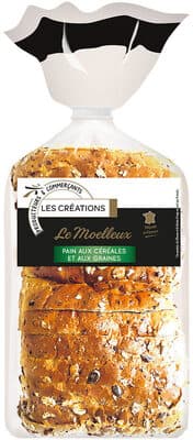 Pain aux céréales et aux graines les créations 500g