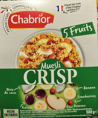 Muesli crisp 5 Fruit