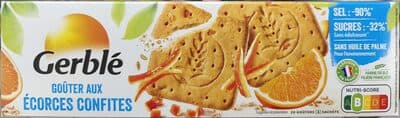 Goûter aux écorces confites