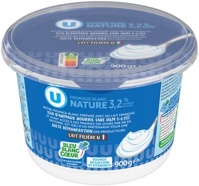 Fromage blanc nature 3% MG