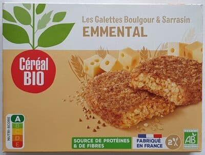 Les Galettes Boulgour & Sarrasin Emmental