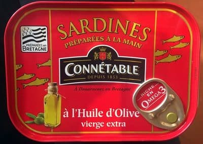 Sardines à l’huile d’olive