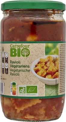 Ravioli vegetariens