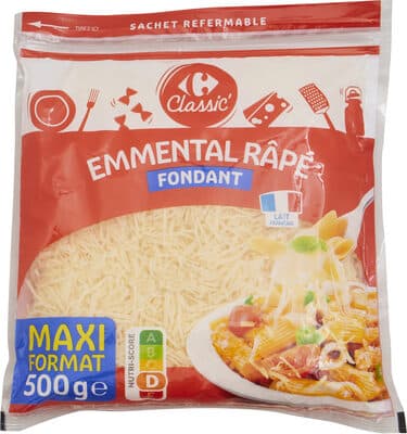Emmental râpé fondant
