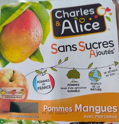 Pommes Mangues avec morceaux