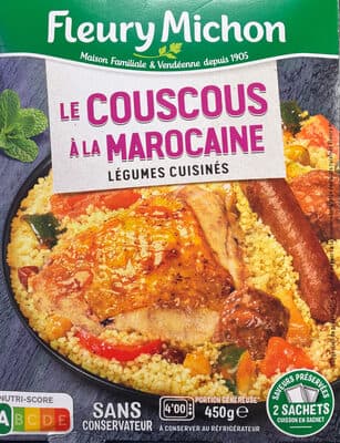 Le couscous à la marocaine