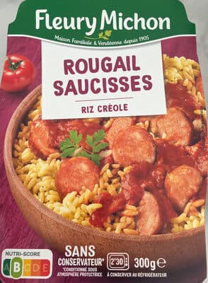 Le Rougail Saucisse et son riz créole