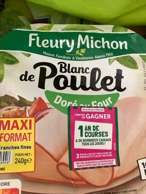 Blanc de Poulet - Doré au Four