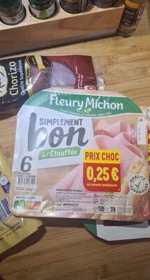 Jambon cuit de qualité supérieure