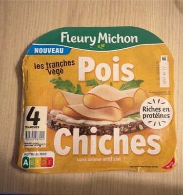 Pois Chiches les tranches Végé