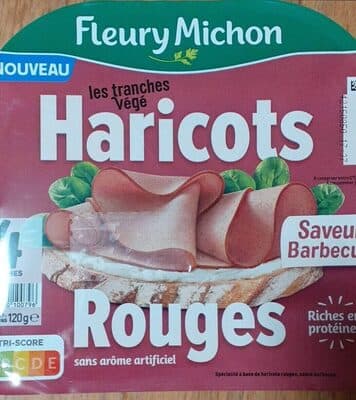 Les tranches végé haricots rouges