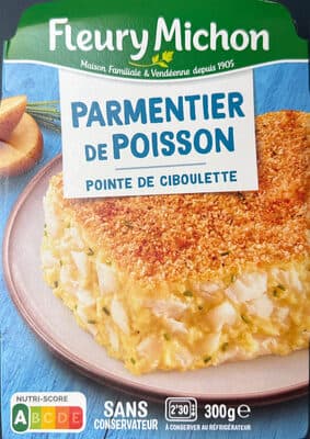 Parmentier de Poisson - Pointe à la Ciboulette
