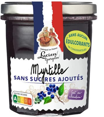 Myrtille sans sucres ajoutés