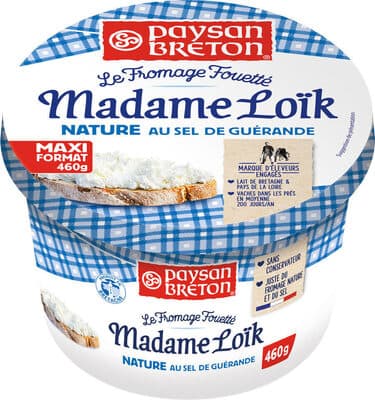 Fromage fouetté Madame Loïk