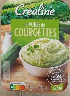 PURÉE de COURGETTES