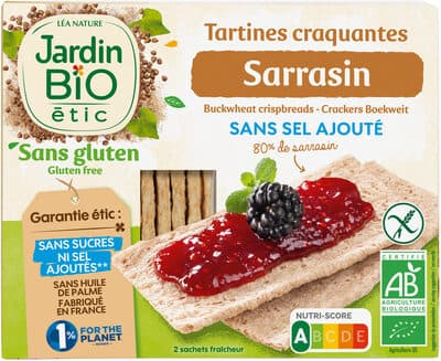 Tartines Craquantes Sarrasin