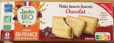 Petits beurre fourres chocolat