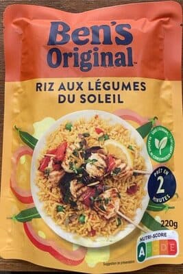 Riz aux légumes du soleil