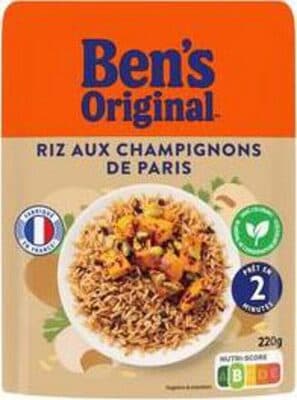 Riz aux Champignons de Paris