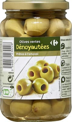 Olives vertes Dénoyautées