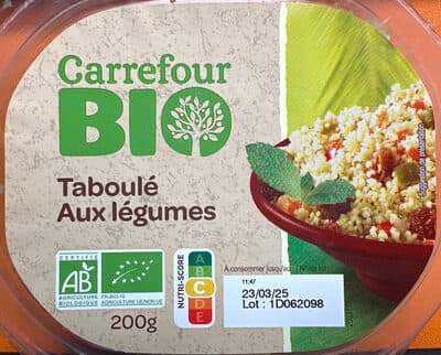 Taboulé aux Légumes