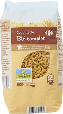 Coquillettes Blé complet
