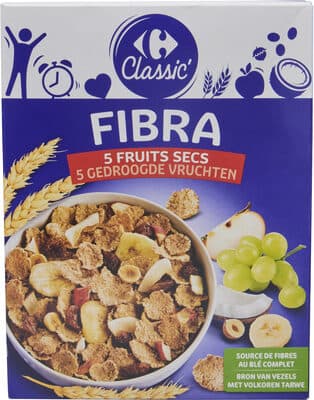 Fibra 5 dried fruits