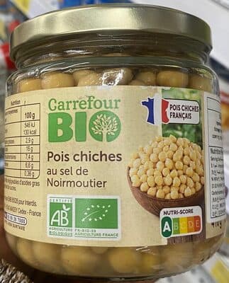 Carrefour Bio Chickpeas with Noarmotie/Bio Salt