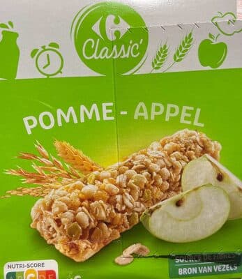 Cereal Bars With Apple