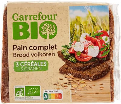 Pain complet 3 céréales