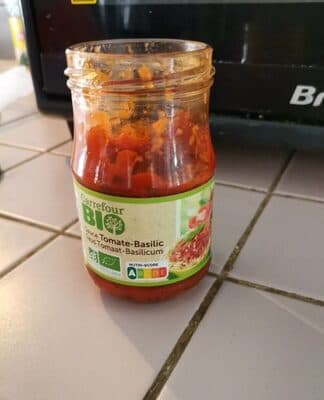 Sauce tomate au basilic