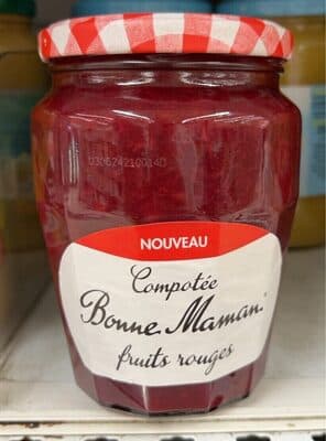 Compotée fruits rouge