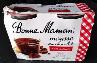 Mousse au chocolat intense