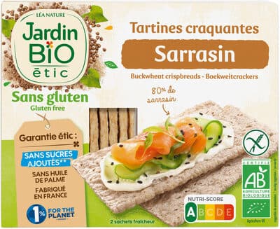 Buckwheat crispbreads