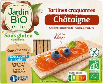 Tartined Craquantes Châtaigne