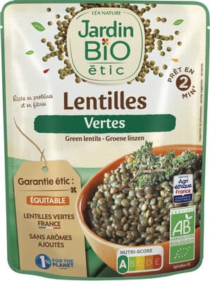 Lentilles vertes