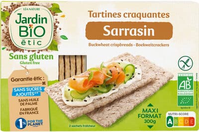Tartines craquantes sarrasin