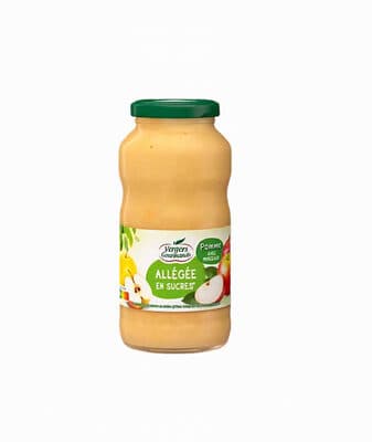 Compote pommes allégée en sucres
