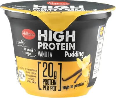 High Protein Pudding Vanille