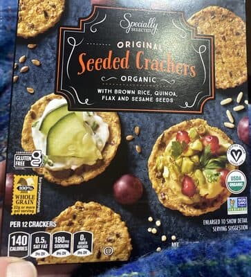 Seeded crackers original