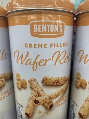 Crème Filled Wafers Rolls Chocolate hazelnut