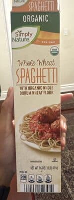 Whole Wheat Spaghetti