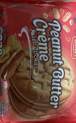 Peanut Butter Creme Filled Cookies