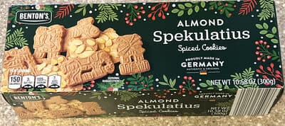 Almond Spekulatius Spiced Cookies