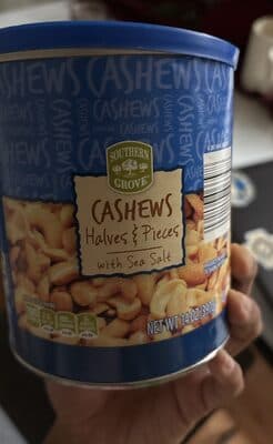 Cashews with sea salt