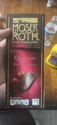 Cranberry Dark Chocolate